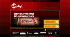 Desktop Screenshot of 32redpoker.com